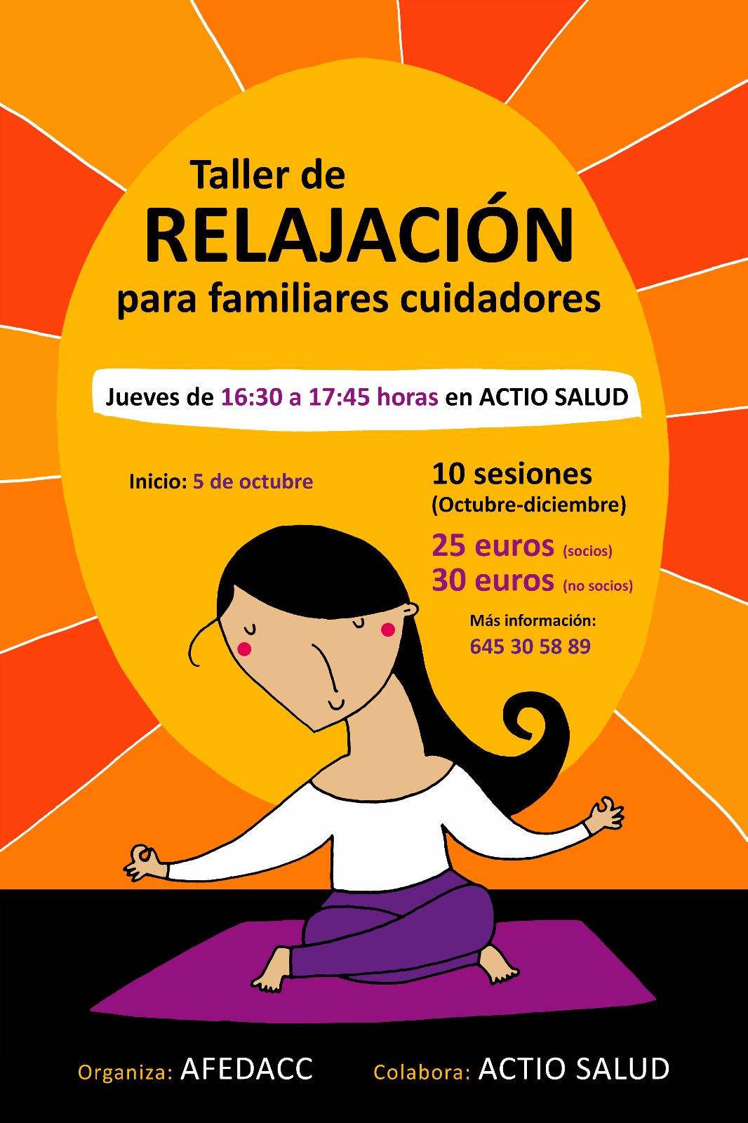 Taller de Relajación en CASPE